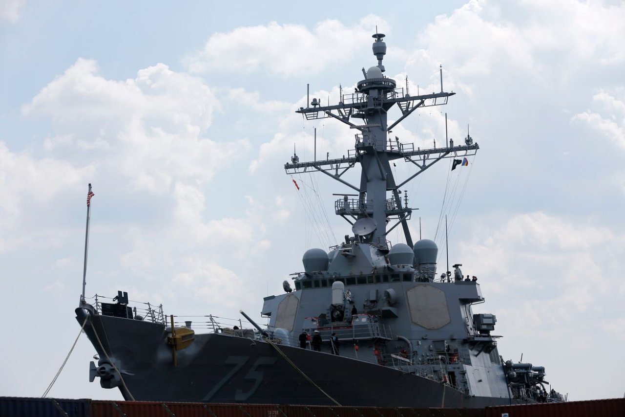 Us And Uk Warships Operate In Barents Sea For The First Time Since
